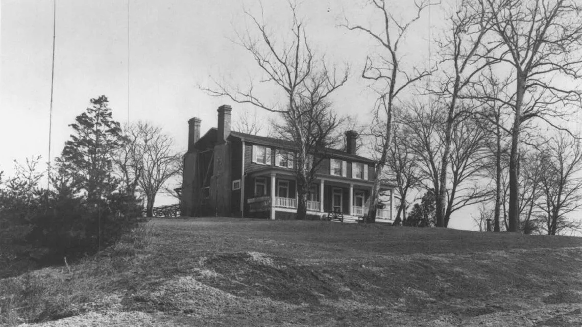 Historic Photograph of Mount Hope Plantation Home