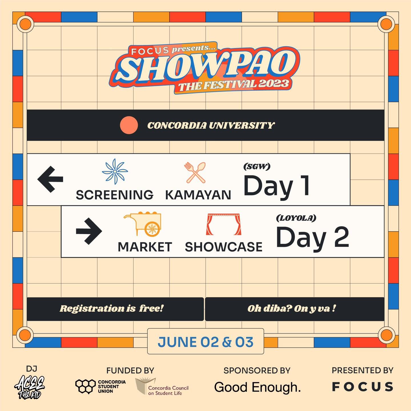 FOCUS on SHOWPAO: The Festival 2023! 💥

This June is Filipino Heritage Month and we want to celebrate it with you! Join us for an incredible gathering of Filipinx talent, vendors and community at #SHOWPAOFEST23! 🎉🥳

SHOWPAO is a celebration of the