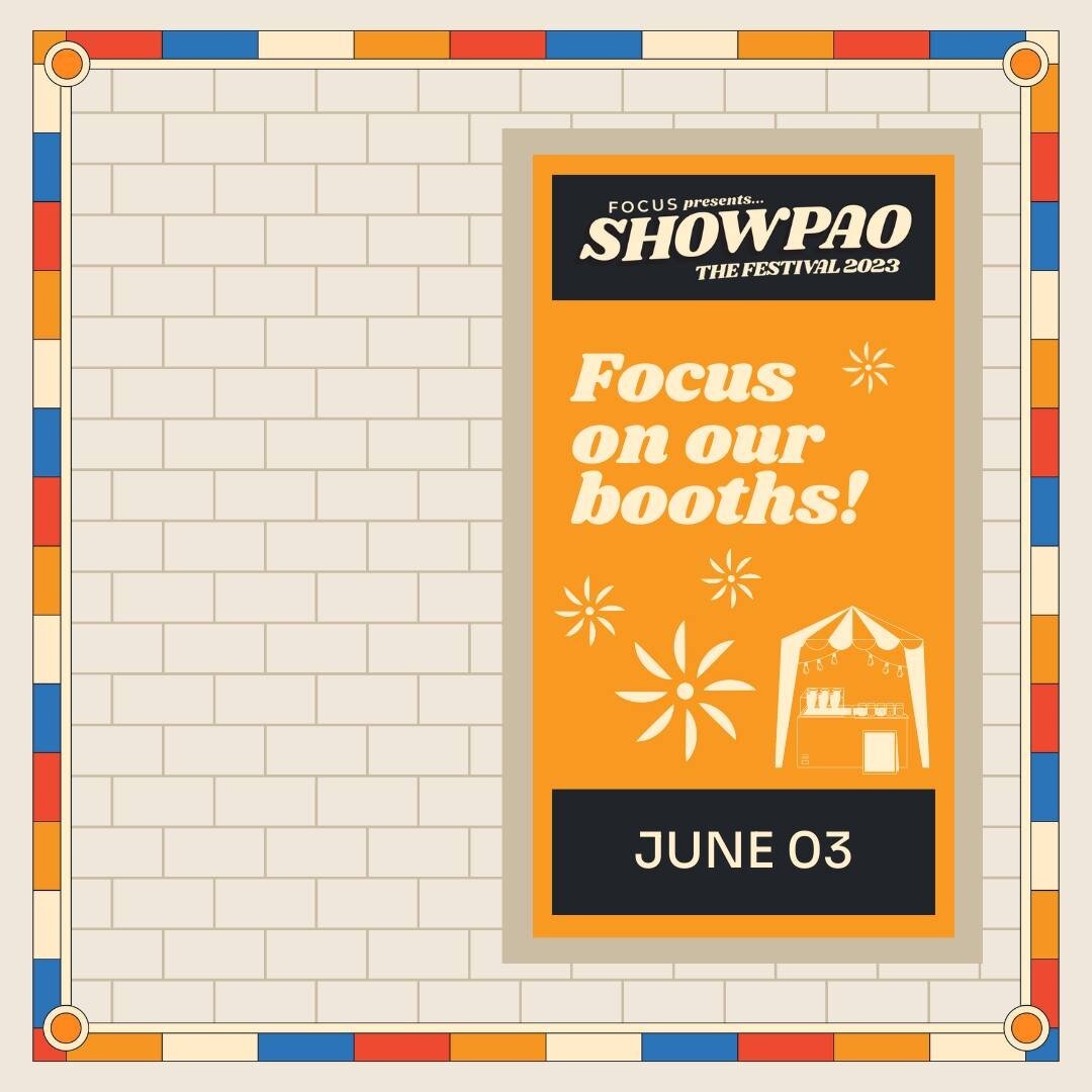 FOCUS on our Filipino booths! 🍢🍚

Meet the hardworking individuals and groups present at The Market on June 3rd!👨&zwj;🍳👩&zwj;🎨

Come to 'SHOWPAO: The Festival' on June 2nd &amp; 3rd and show your support for your fellow Filipinx-Montrealers by 