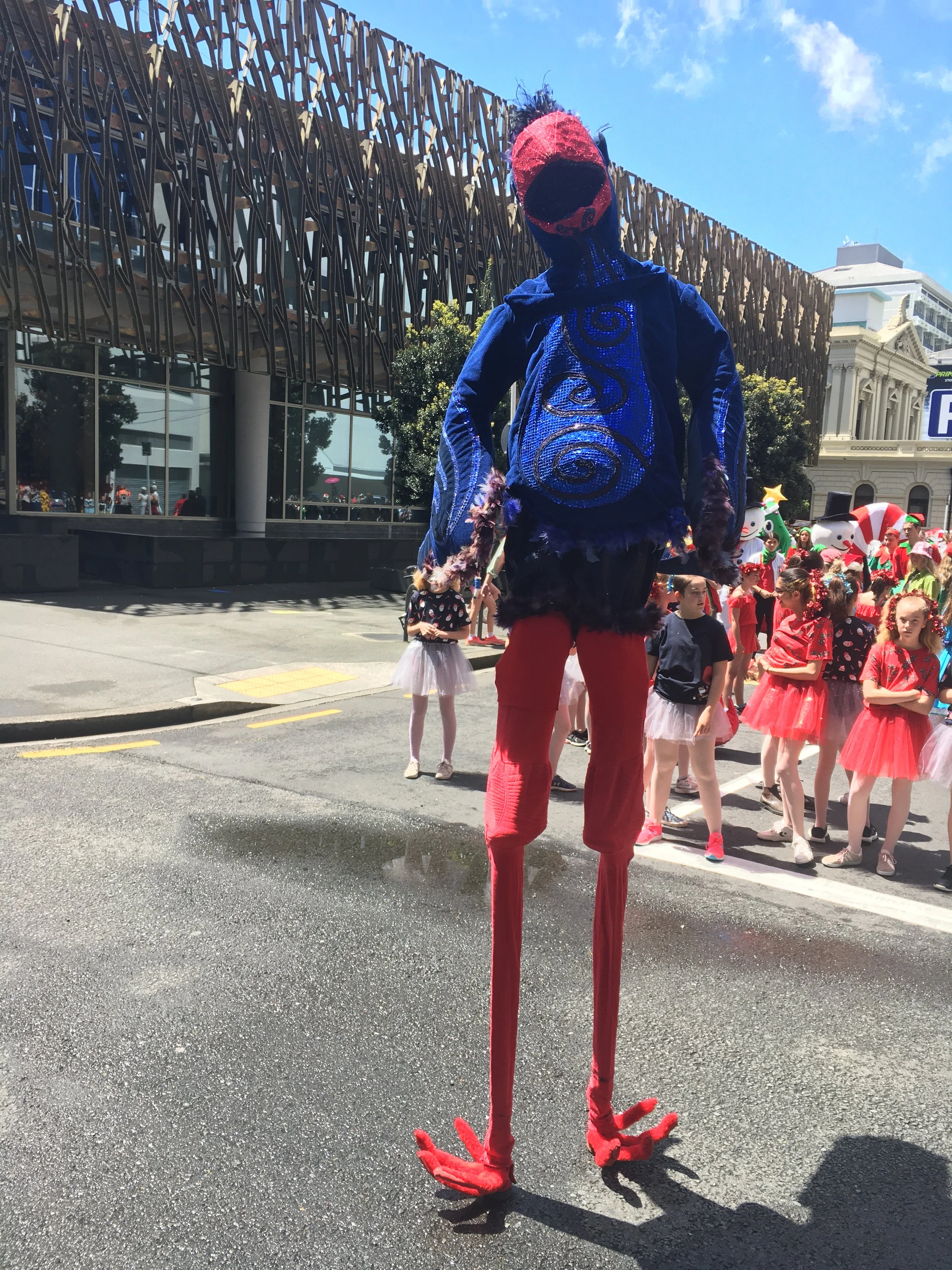 Wellington Christmas parade. 2019. Kiss the Ground Productions.