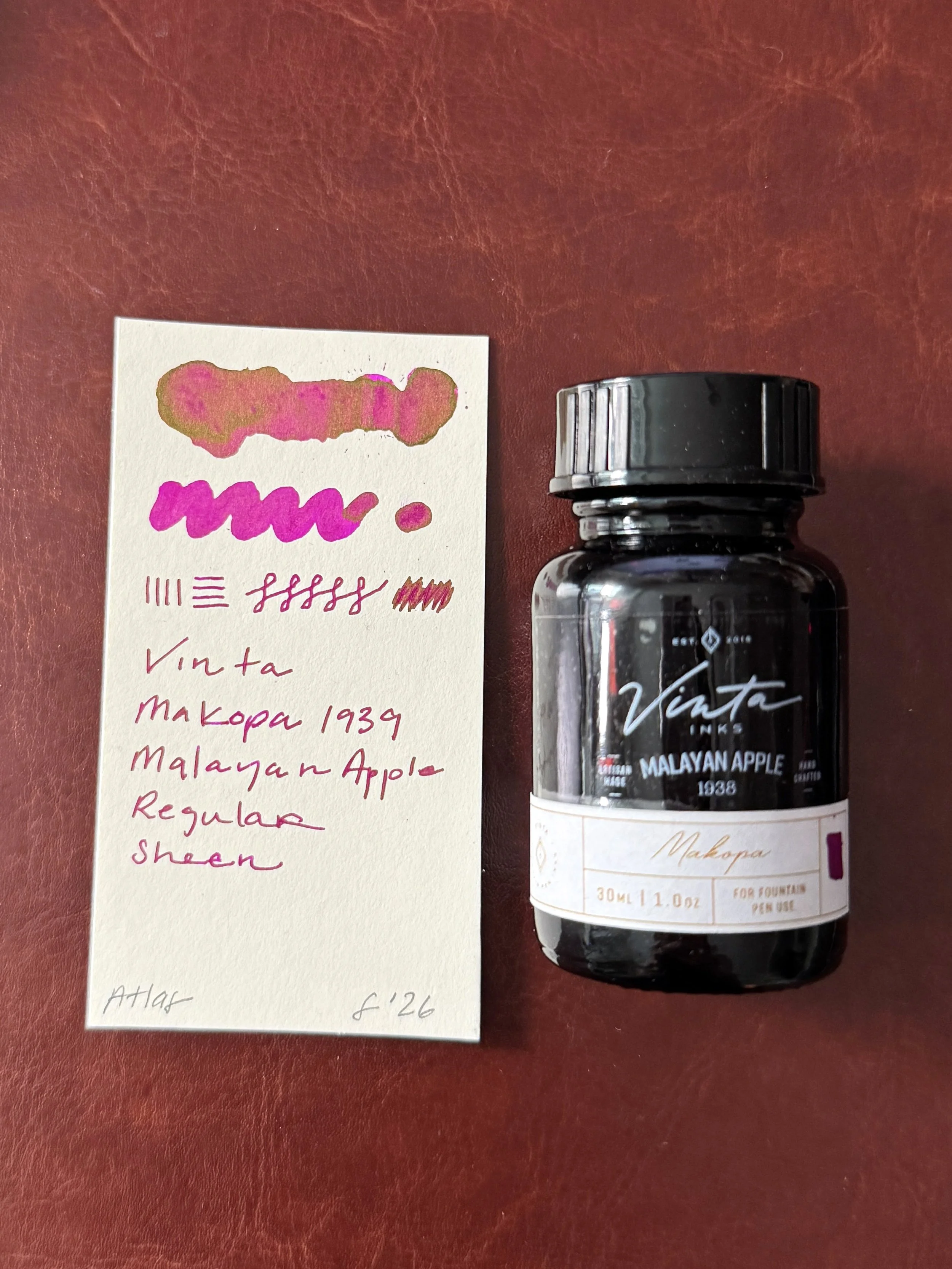 Vinta Makopa 1959 ink swatch