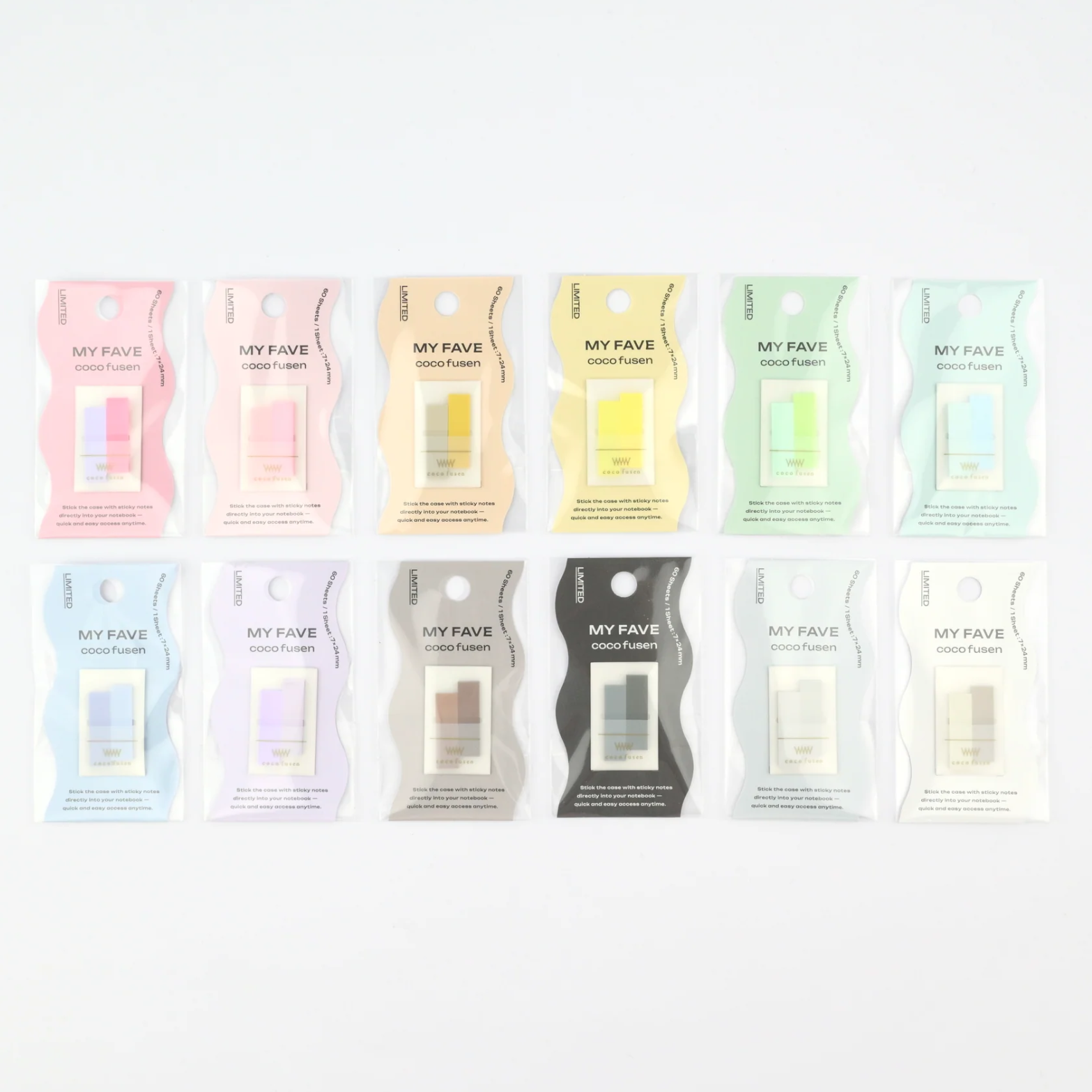 Kanmido Mini Coco Fusen Sticky Notes (single))