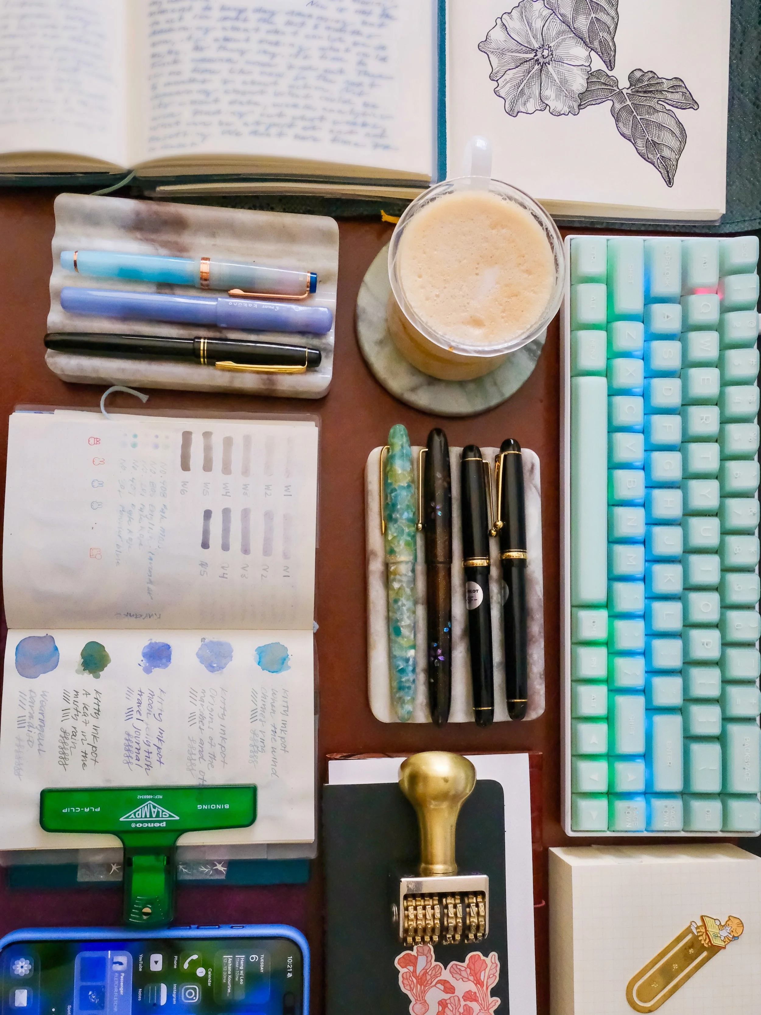 So you want to start journaling with a fountain pen... now what? ✒️

There are so many pens, nib sizes, inks, and papers to choose from that it&rsquo;s easy to fall down the rabbit hole before you&rsquo;ve even started writing. So I put together a si