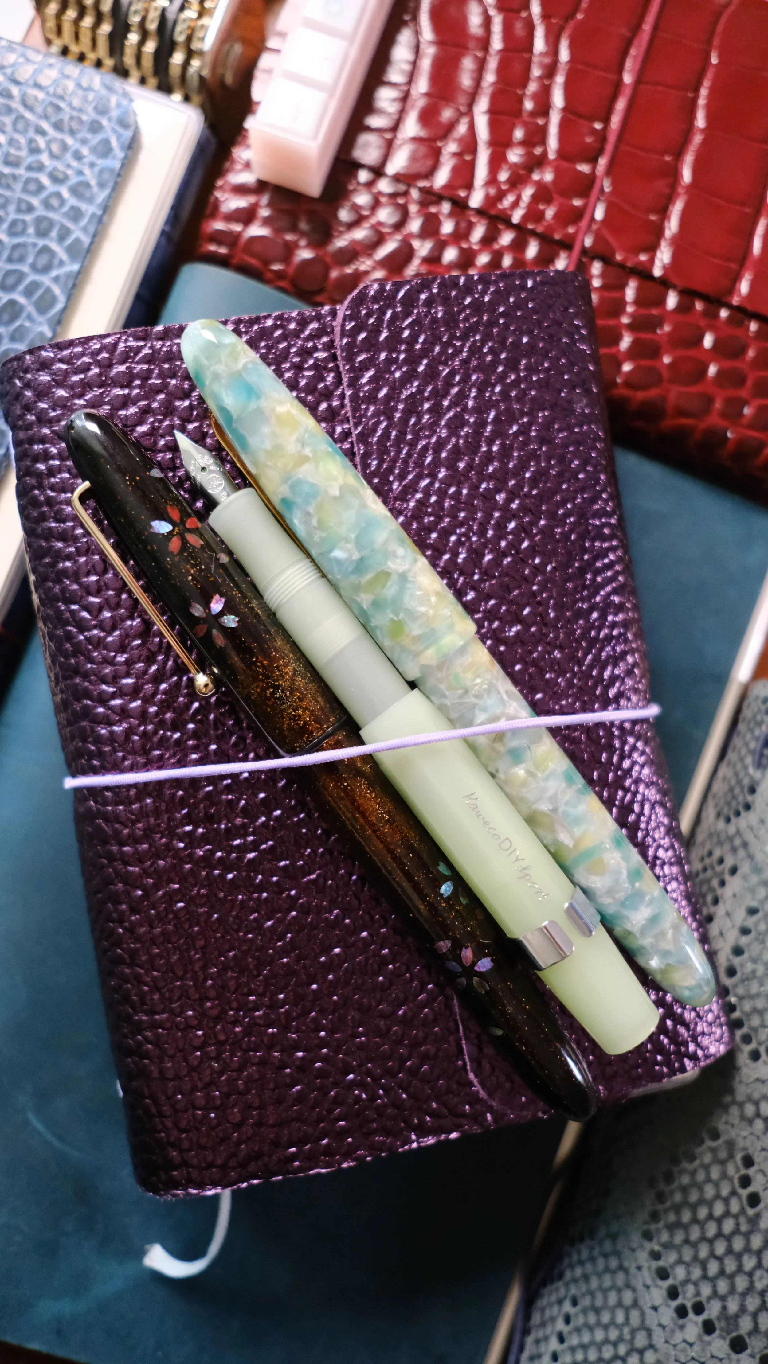 kaweco sport, esterbrook estie foutain pen.JPG