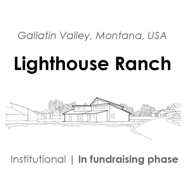 Icon for the Lighthouse Ranch, a mental health campus under development in Gallatin County in western Montana.