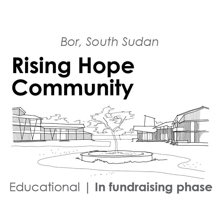 Icon for the Rising Hope Community in Bor, South Sudan.