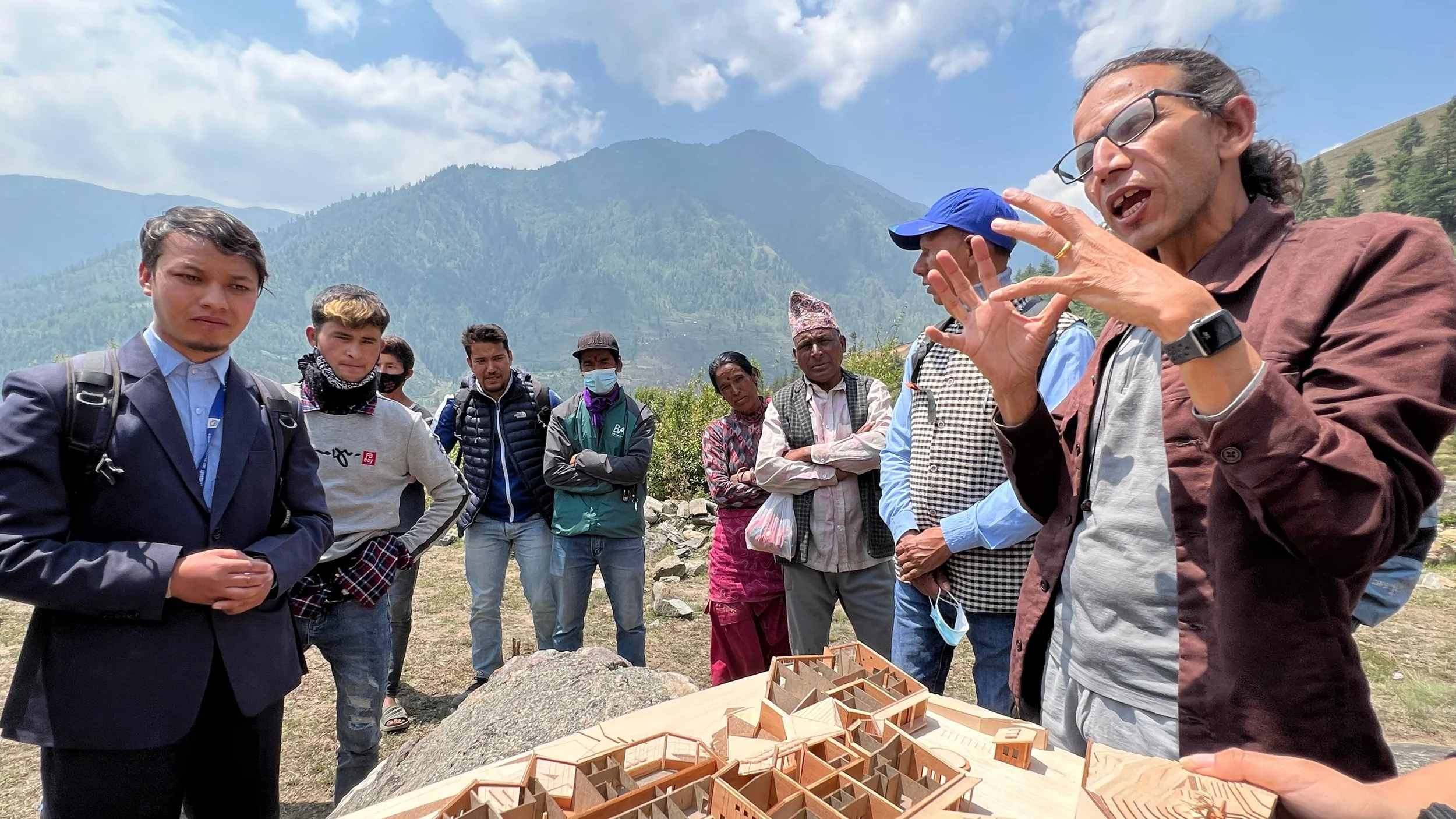 On-site presentation to the municipality, June 2022