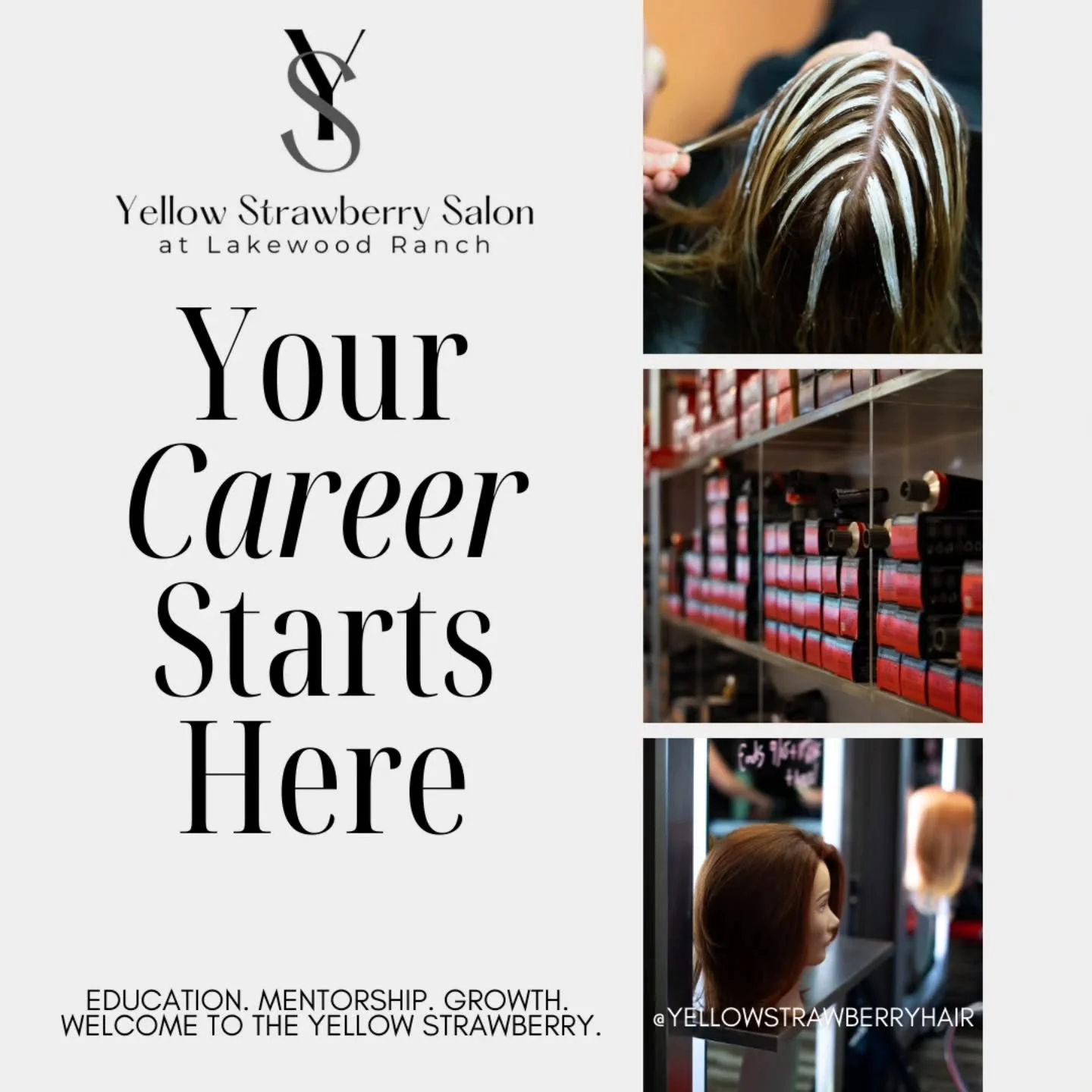 Are you a cosmetology student or a recent graduate who's ready to start building the foundation for your career?! 

We&rsquo;re passionate about growing talent through education, financial literacy, and fun! We&rsquo;re currently looking for our next