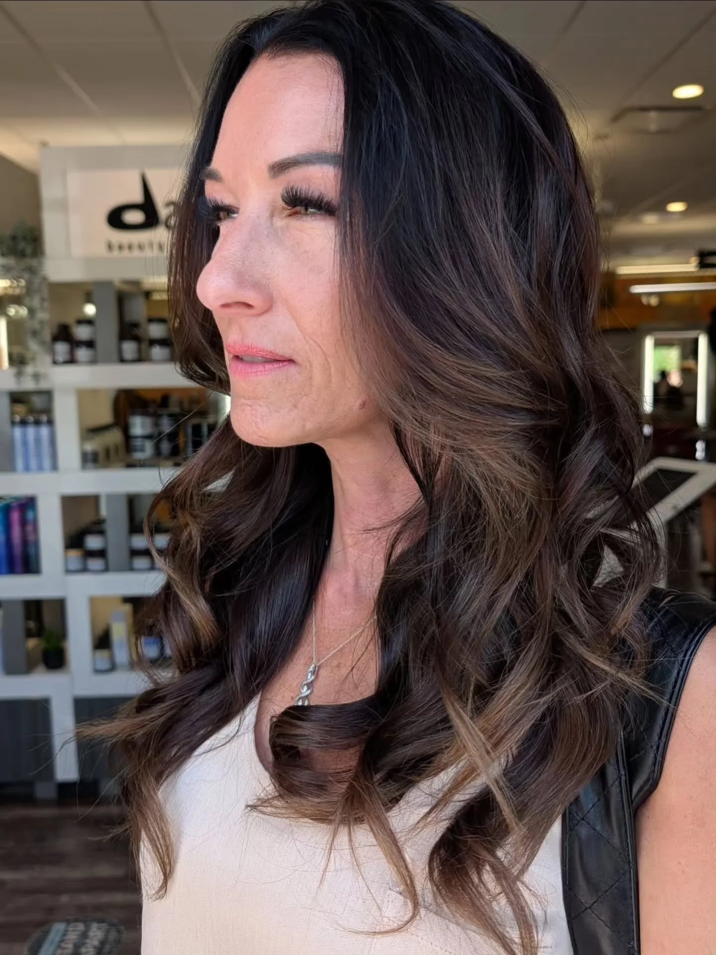 This gorgeous color was brought to you by Koleston Perfect, Illumina, and @steph_pareja.flair. 🫶 

Did you know there's so much more to customize in your color formula than just level and shade? Get you a stylist that knows their color line inside a