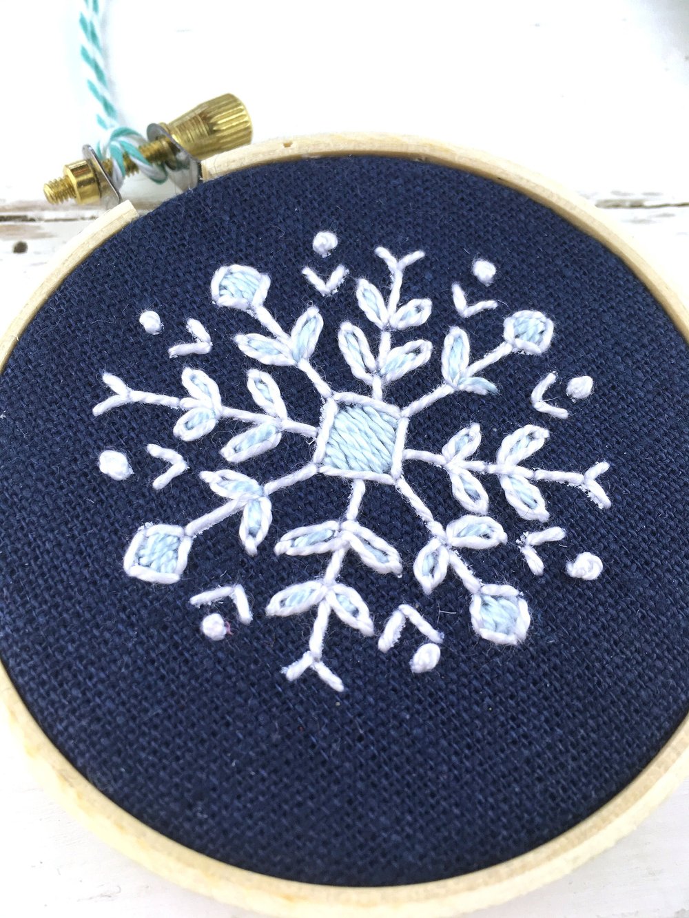 Christmas Ornament Embroidery Kit — I Heart Stitch Art: Beginner Embroidery  Kits + Patterns