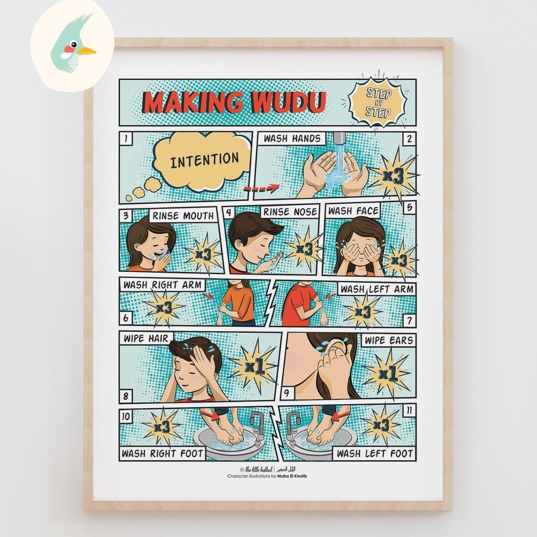 Making Wudu for Boys & Girls