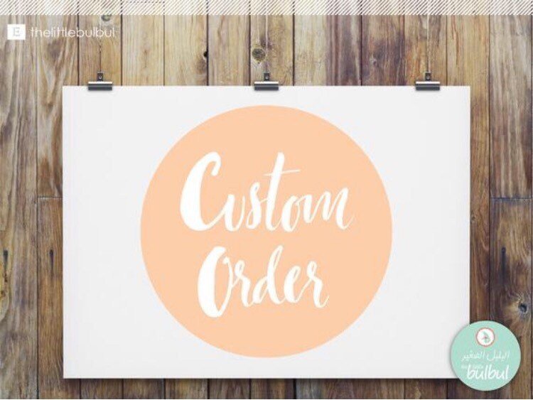 Custom order for yarnka9