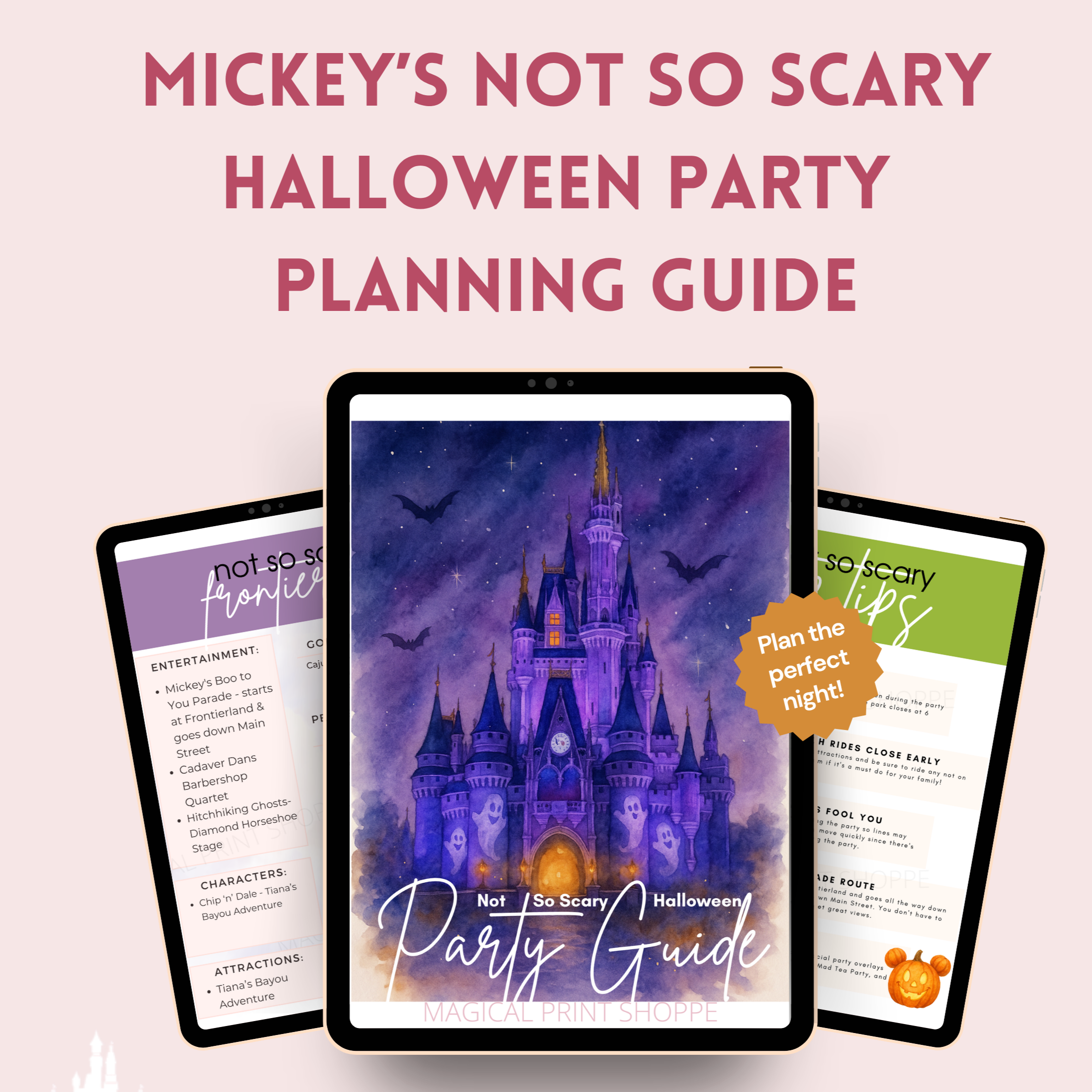 2026 Not-So-Scary Halloween Planning Guide | 25 Pages including Printable Pages