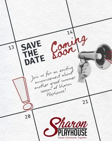 📢 This Wednesday, discover what&rsquo;s in store for your summer at Sharon Playhouse. #seasonannouncement