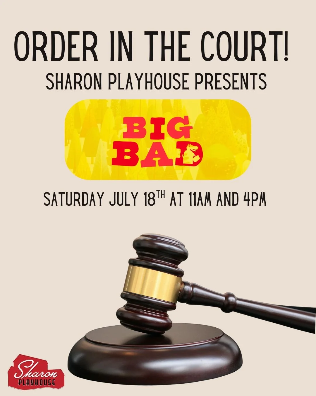 The verdict? You'll need to see Big Bad at Sharon Playhouse🐺