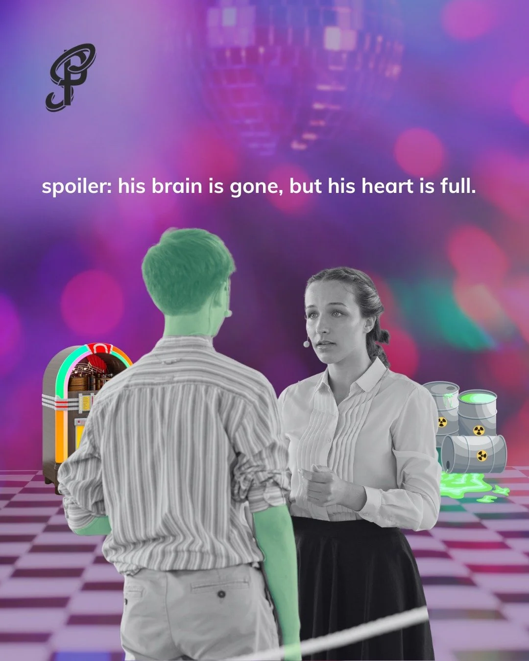 It's a spoiler, but you have to experience it for yourself... Zombie Prom is live at the Sharon Playhouse this summer, August 21-23. 🧟&zwj;♂️ ❤️ #SharonPlayhouse #ZombieProm