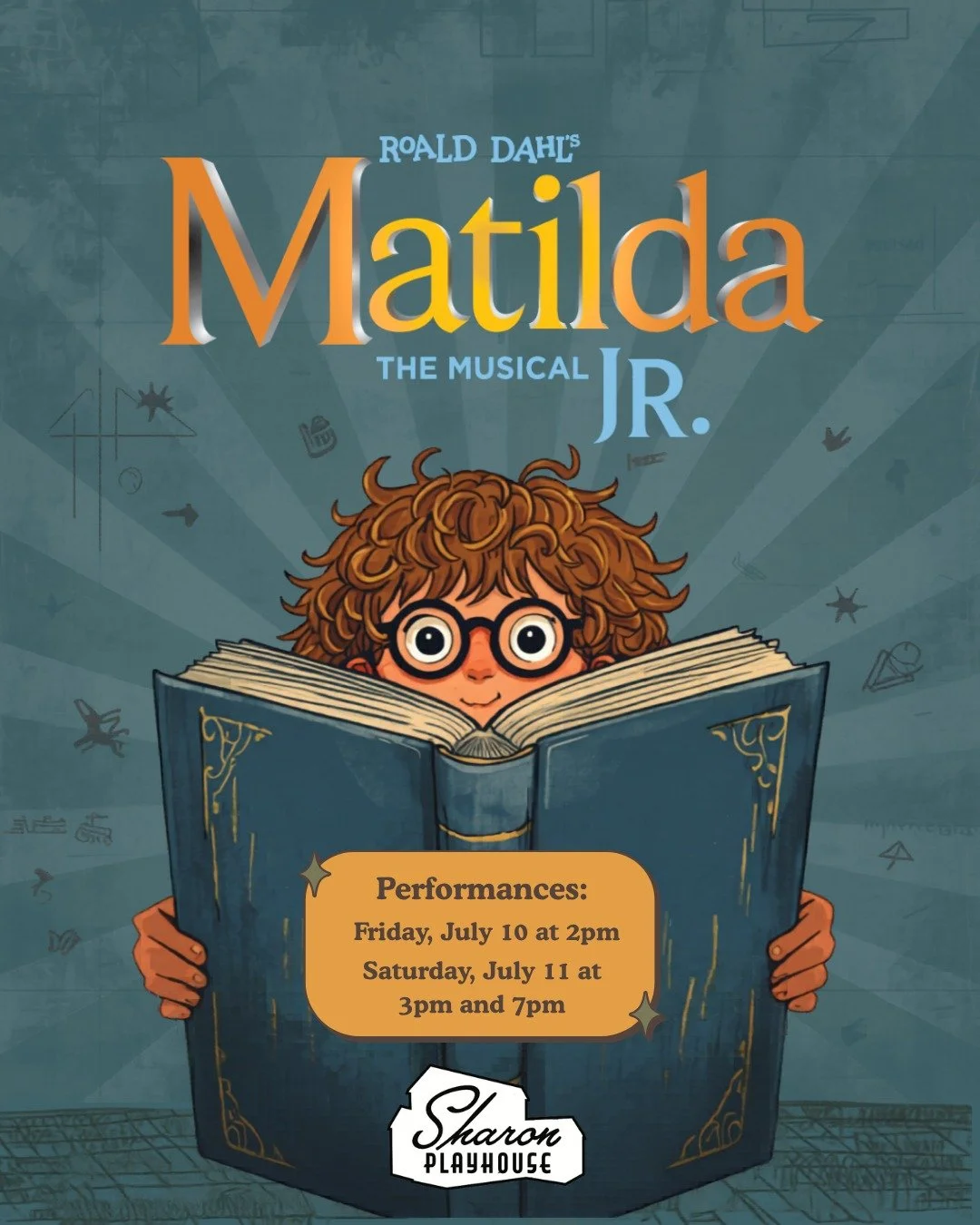 A little magic can go a long way ✨
Don&rsquo;t miss Matilda Jr. at Sharon Playhouse!