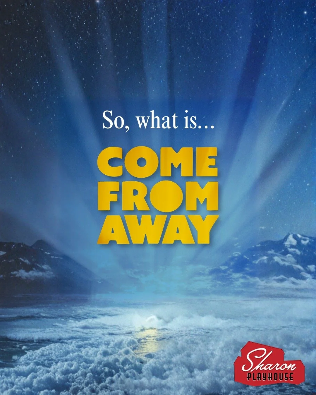 When the world stopped on September 11th, a tiny Canadian town became home to thousands of stranded travelers. Come From Away is the remarkable true story of kindness, connection, and humanity in the face of uncertainty. 💙

See Come From Away at Sha