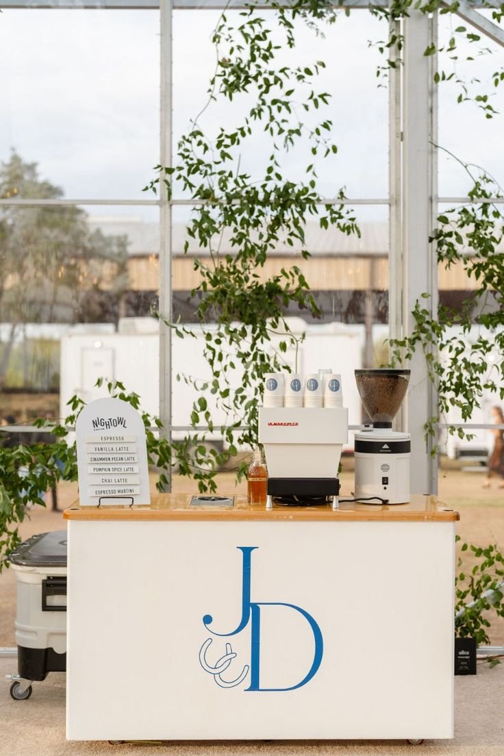 Custom Coffee Cart at Texas Wedding.jpeg