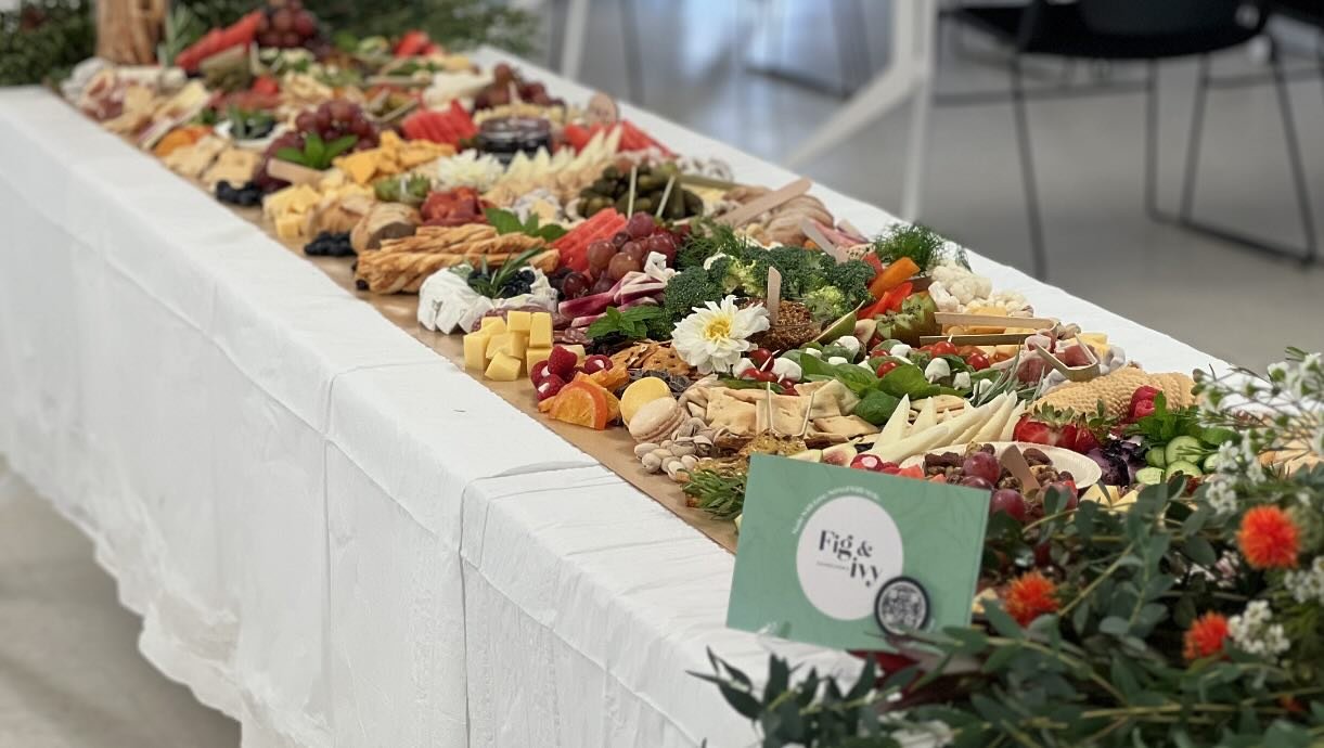 Thank you @mortenson_construction for having us for your spectacular event! 

#mncharcuterie #mncatering #mnbusiness #mneventcatering #clientgoals #grazetable #grazeallday #cheese #partyspread #mnwomanownedbusiness #charcuterietable