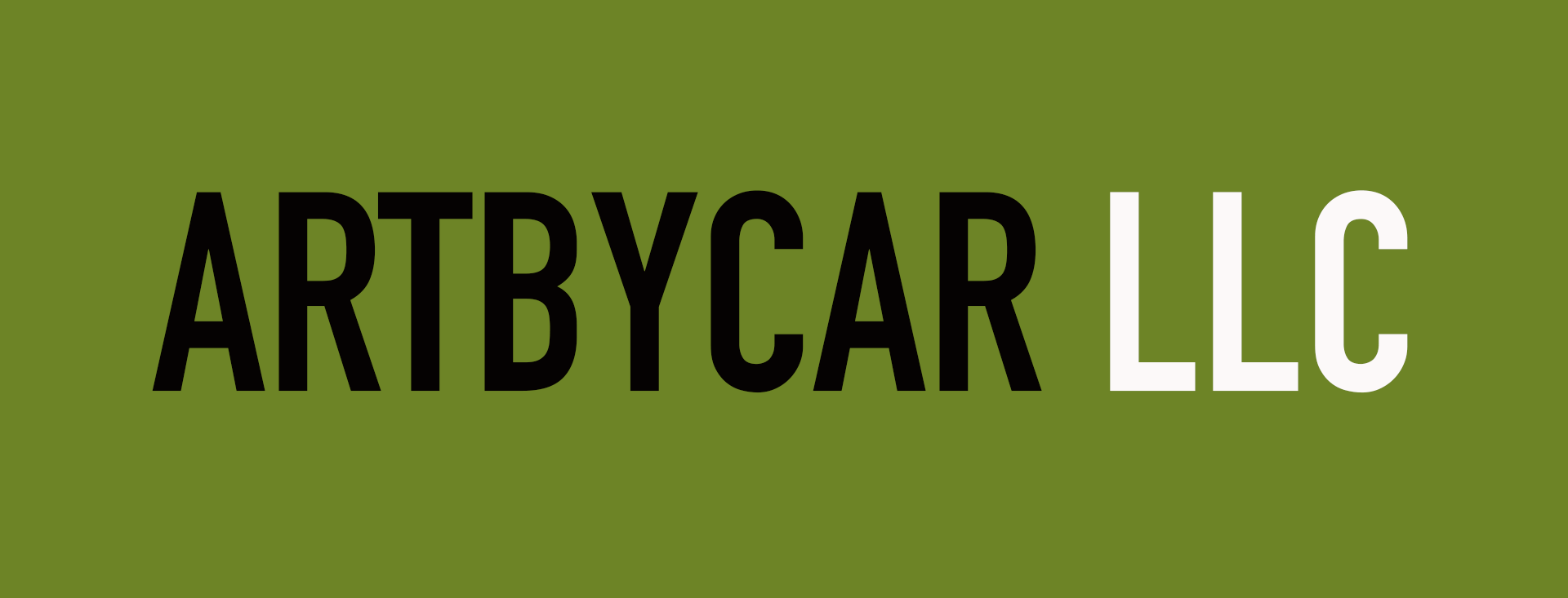Logo of Artycar LLC with green background and black and white text.