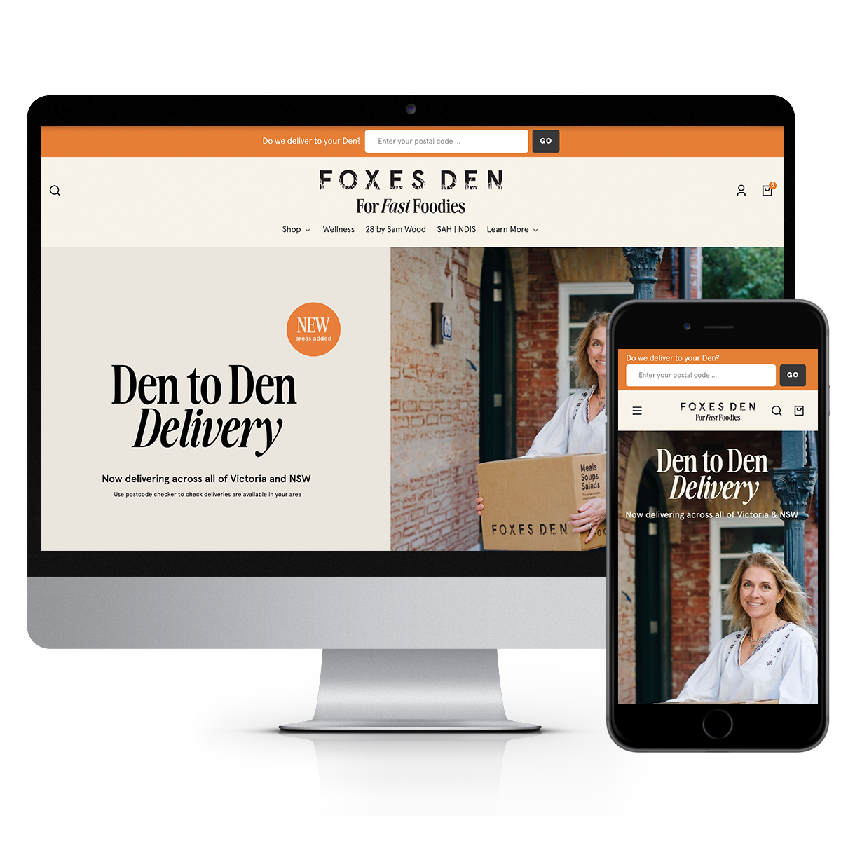 Foxes Den Delivery Shopify and Insider Media