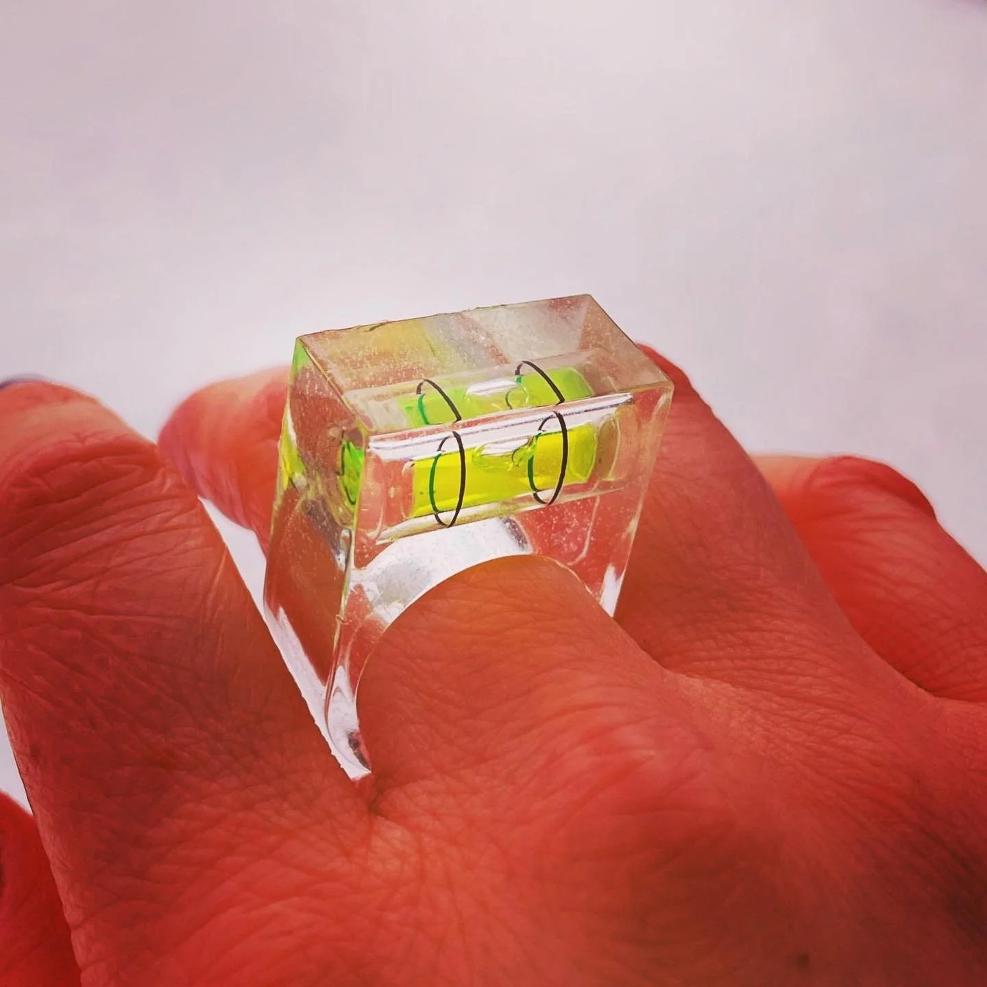 🧪It’s been awhile, but I’m back in production and adding to the catalog with new resin block rings. The first to be unveiled is the Liquid Level Bubble Rings in neon green and blue (coming soon!). Now available up on the shop. Enjoy and