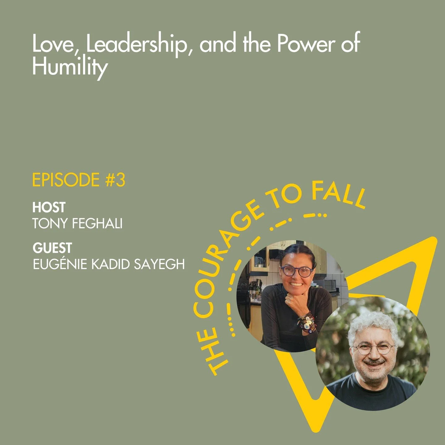 🎙️ A new episode of The Courage to Fall podcast is live

I had the joy of sitting down with Eug&eacute;nie Kadid Sayegh, yogi, thinker, and dear friend, for a conversation that flowed from the heart.

We talked about what it really means to lead wit
