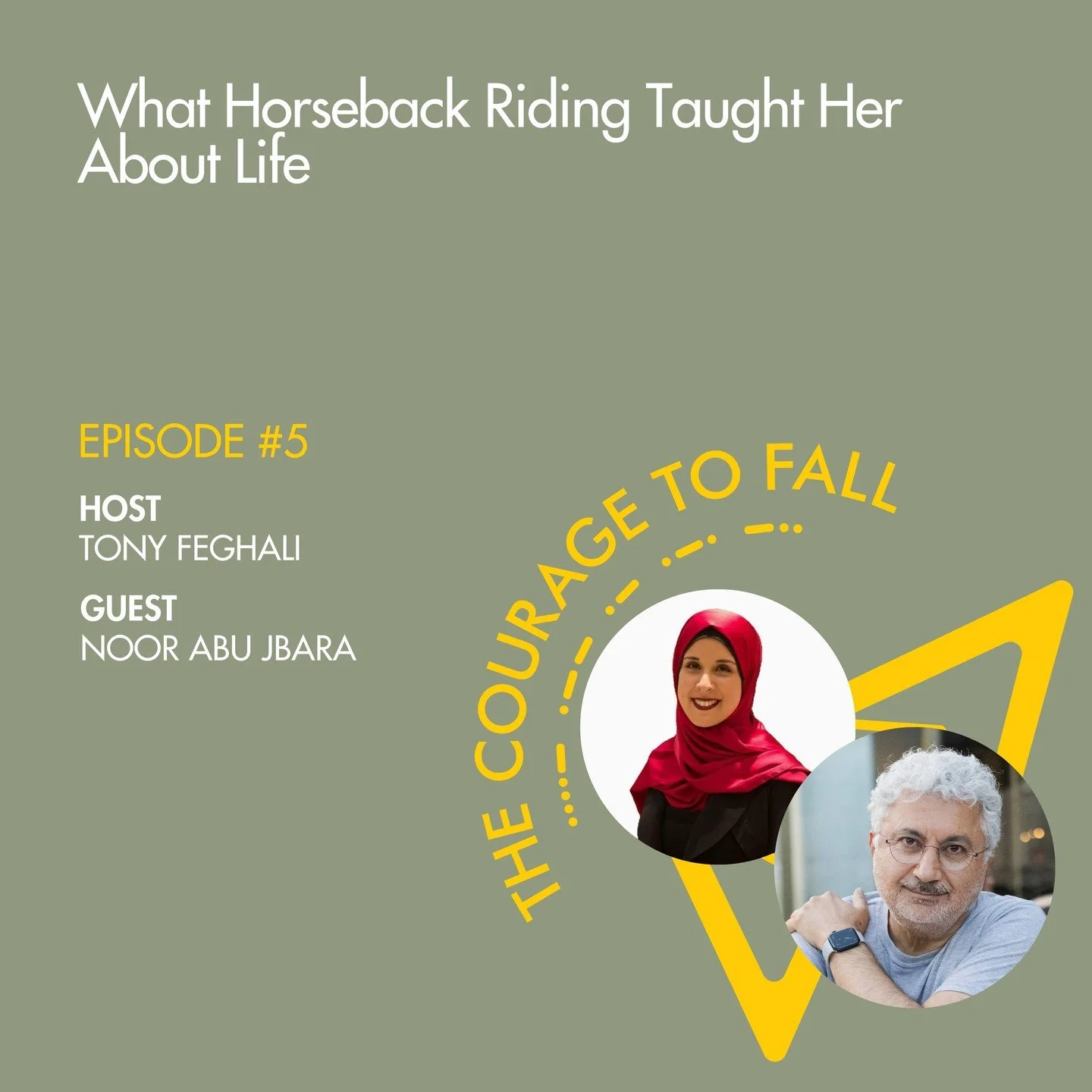 Riding horses taught her courage.🏇

In this episode of The Courage to Fall, I sit with @noorabujbara , a strategist with a deep love for horses. We explore what happens when you stop resisting uncertainty and start trusting movement.

Inside the con