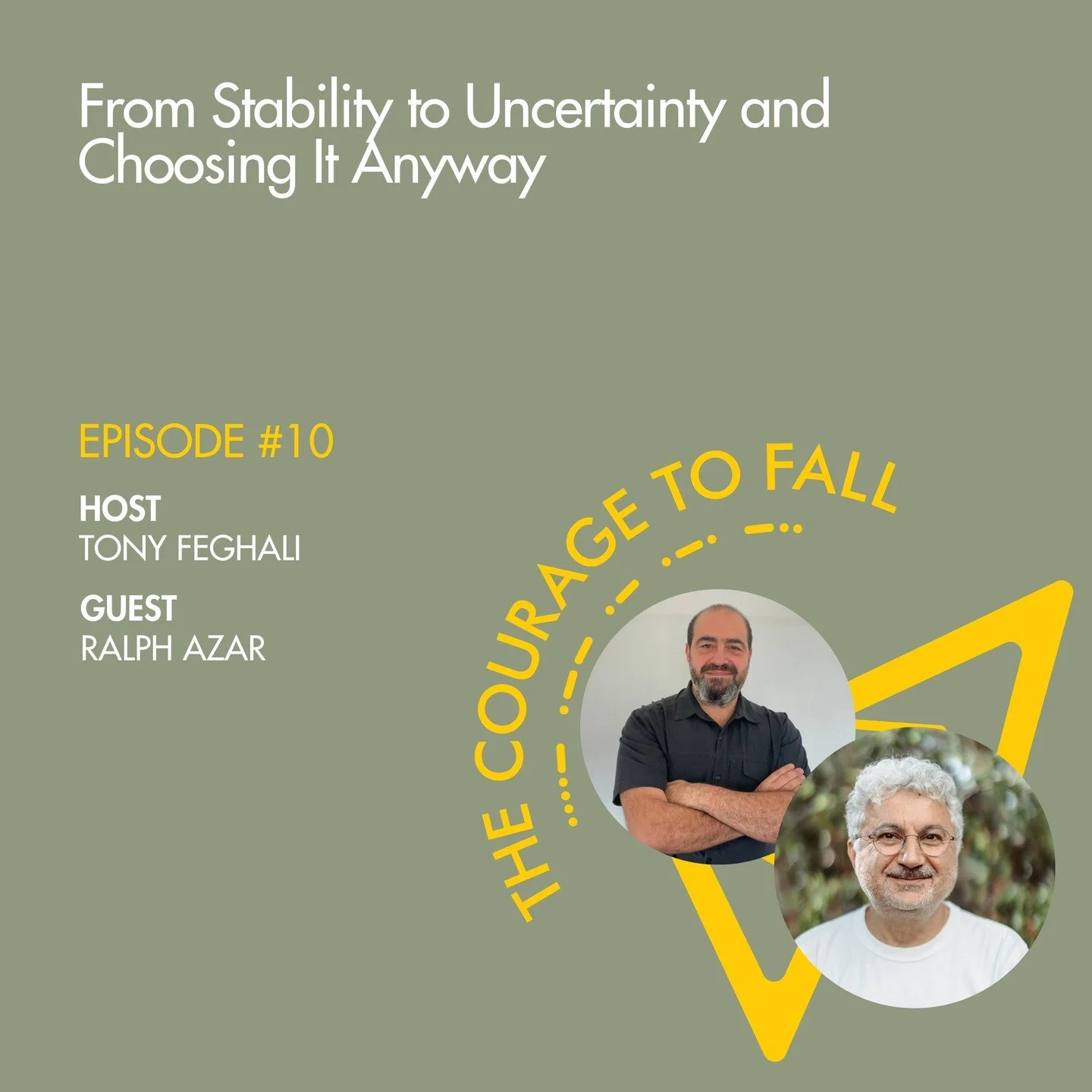 What happens when the structure you&rsquo;ve relied on for years suddenly disappears?

💻 After more than two decades in the corporate world, Ralph Azar found himself at that exact point.

In this episode of the Courage to Fall, @ralphazar13 shares w