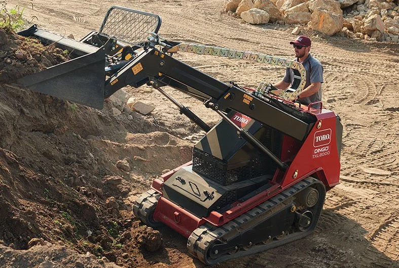 Toro Dingo compact equipment serviced through mobile mechanical support in South West WA
