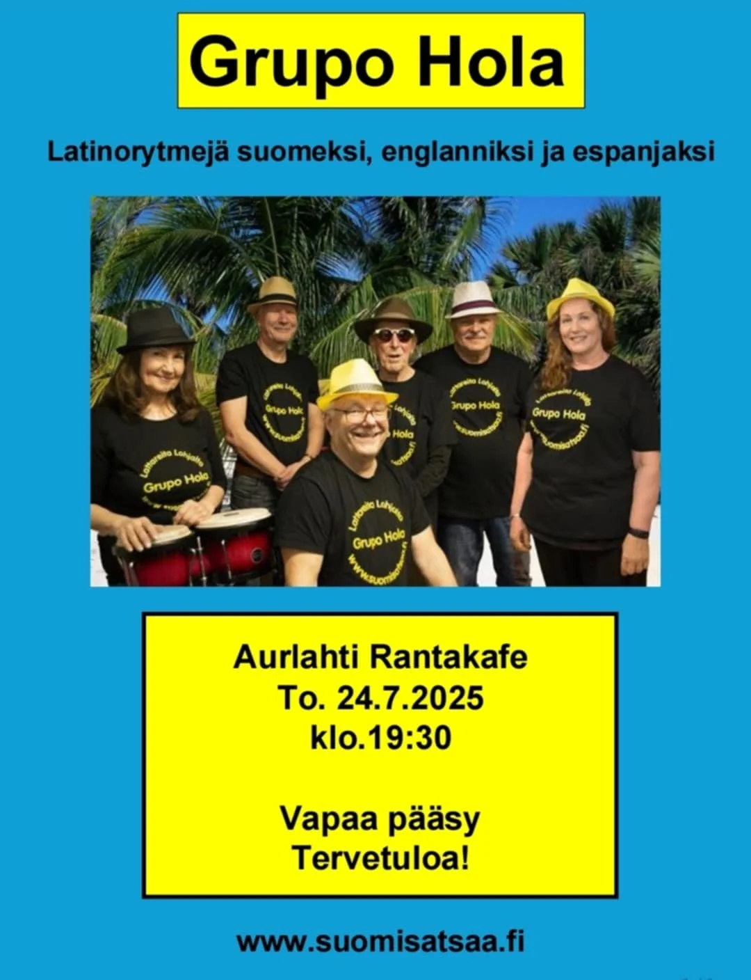 Grupo Hola: Latinorytmejä!