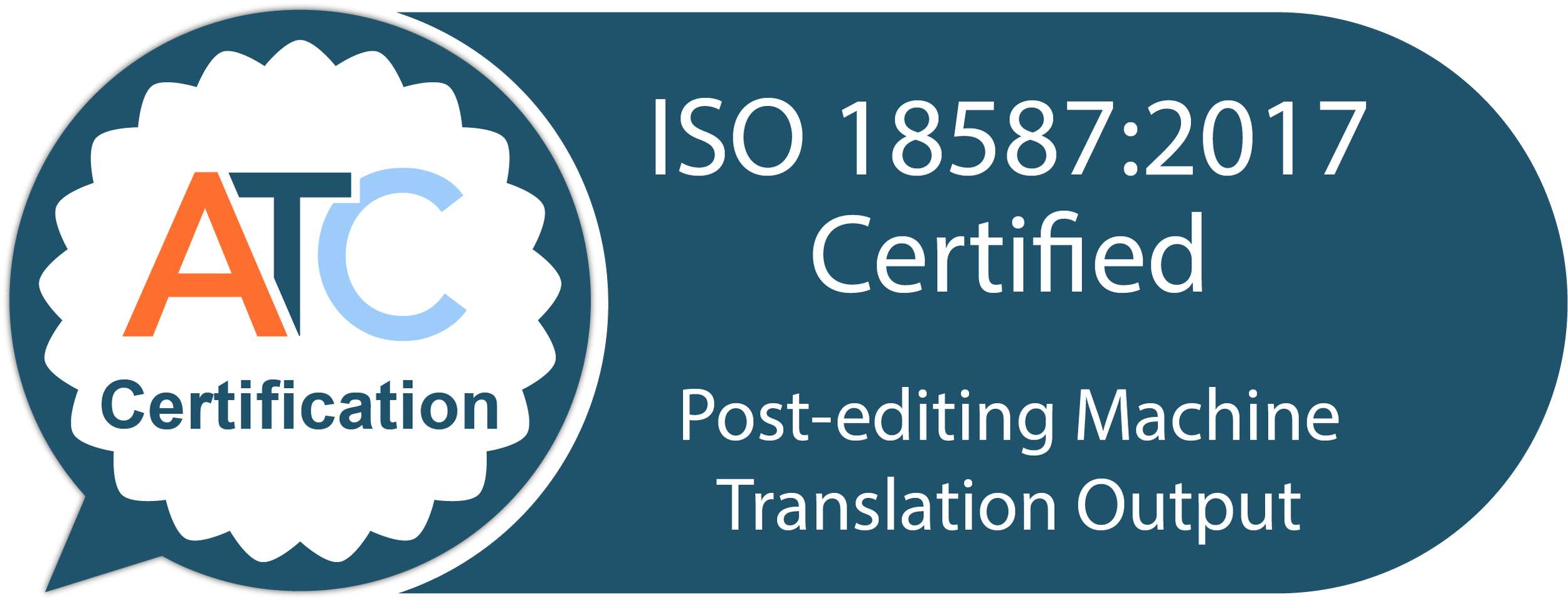 ATCC ISO 18587 Certification Mark