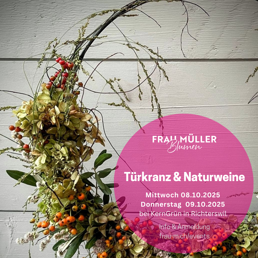 Türkranz binden & Naturwein trinken