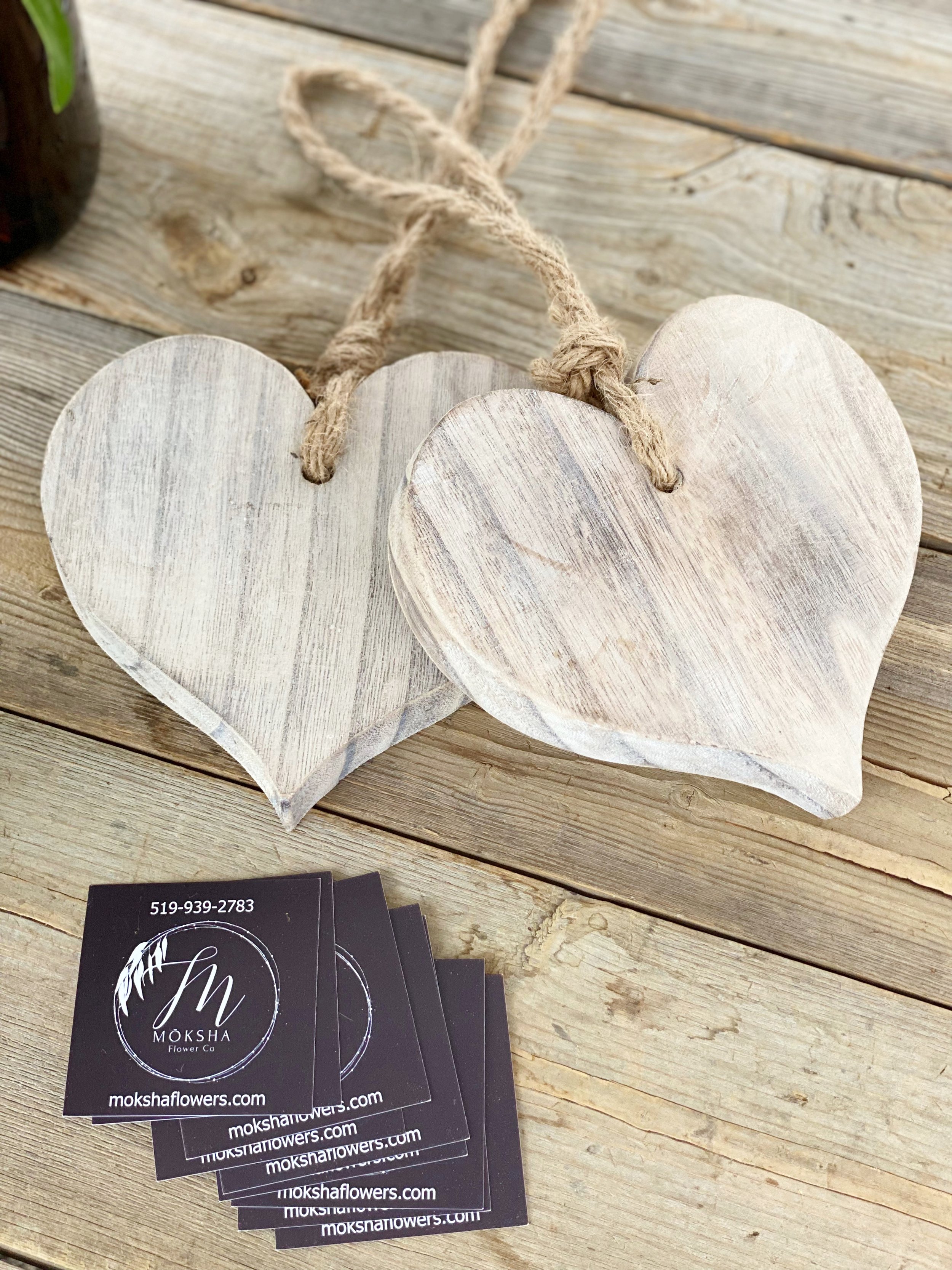 Wood Hearts
