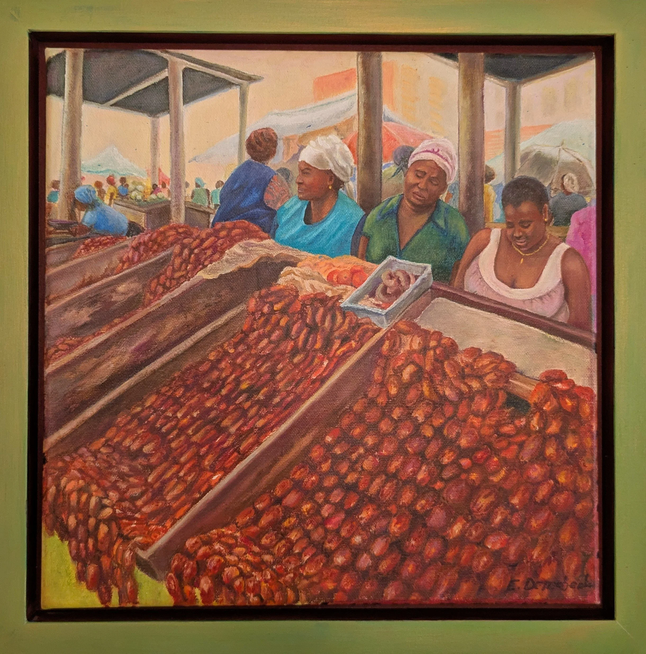 Wurst aus Kap Verden (Öl auf Leinwand 30x30 cm)
Preis € 520,-