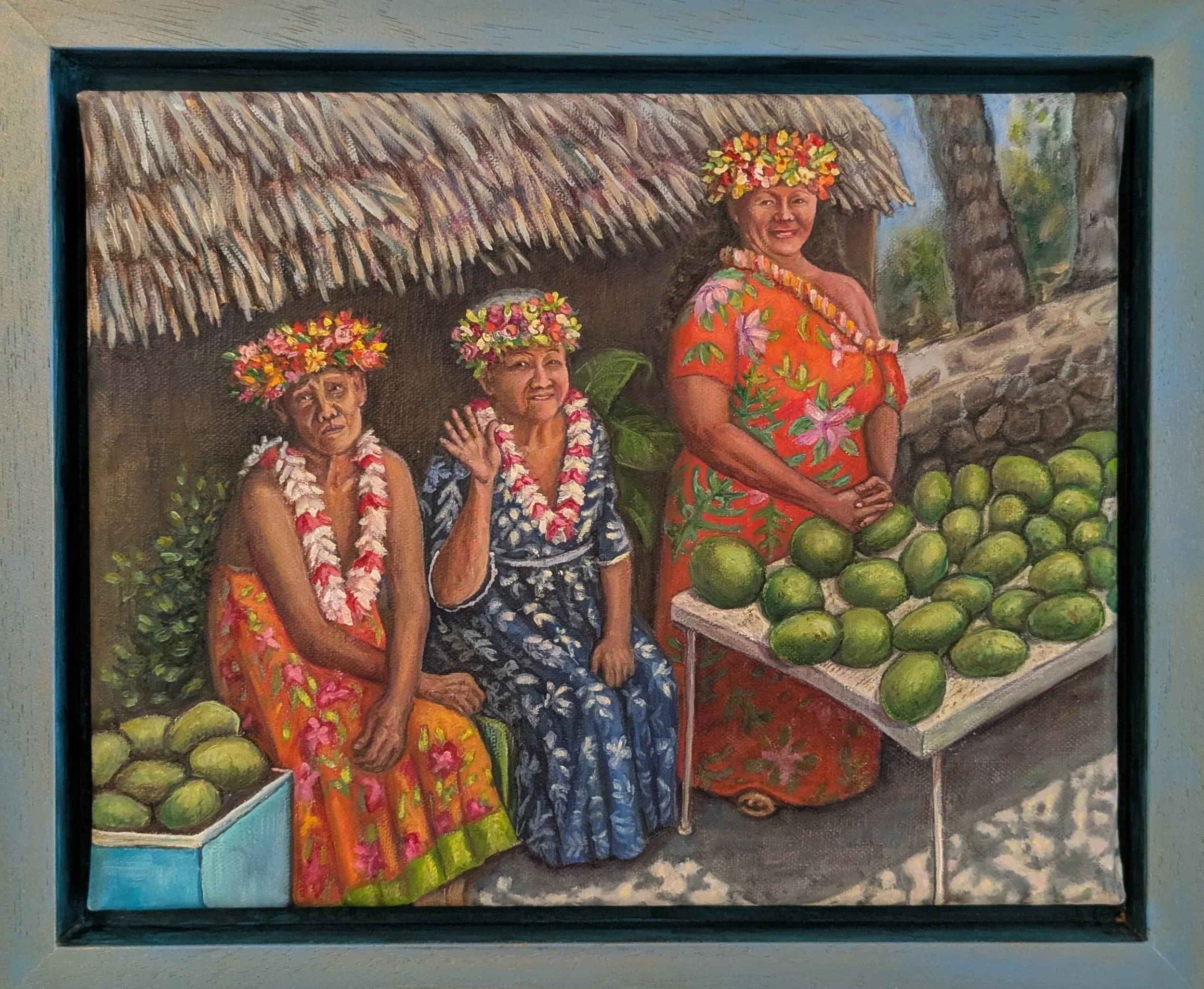 Bora Bora (Öl auf Leinwand 24x30 cm)
Preis € 520,-