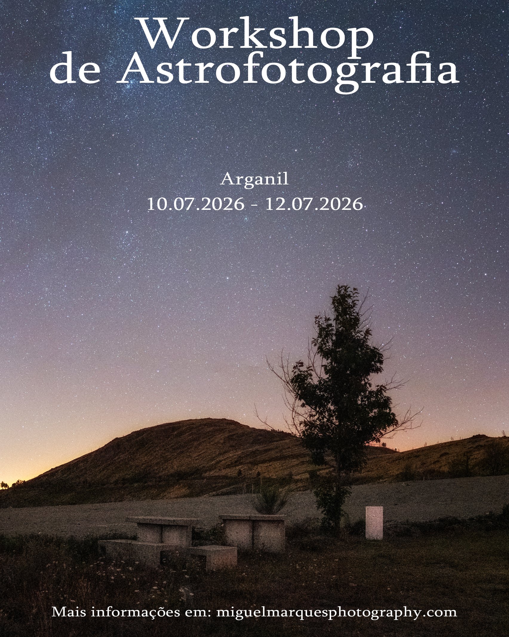 Workshop Astrofotografia Arganil