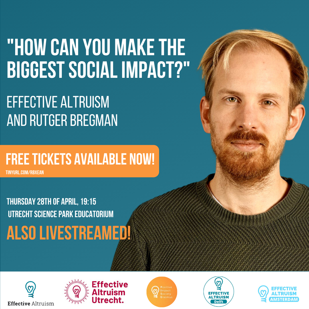 Effective Altruism and Rutger Bregman