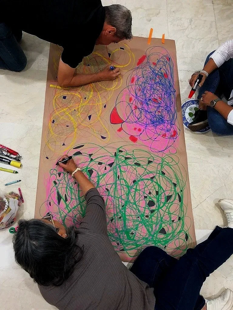 Arteterapia + Prevención del síndrome de sobrecarga del cuidador