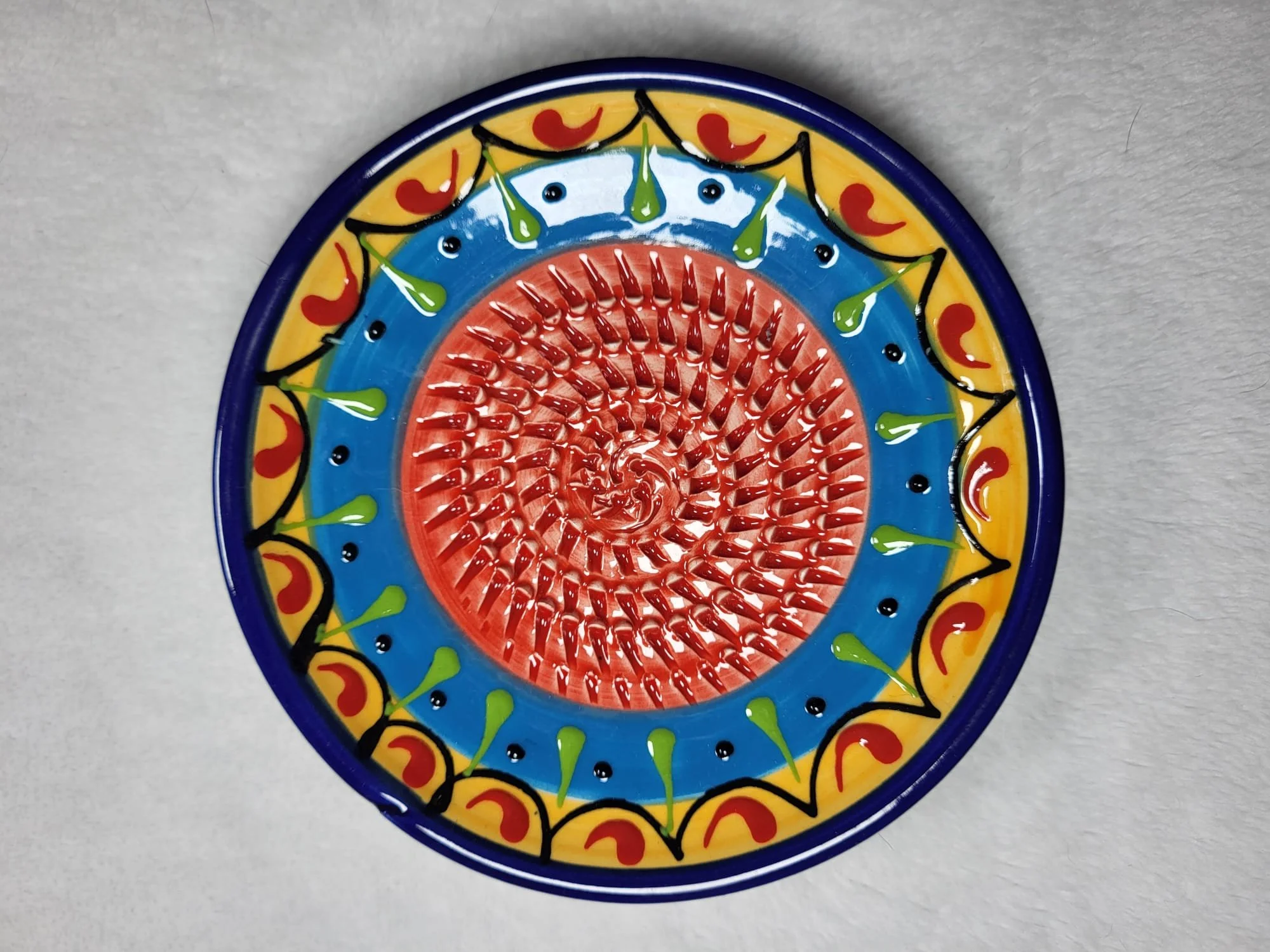 Buy this Spanish pottery garlic rasp, ginger grater, chocolate grater