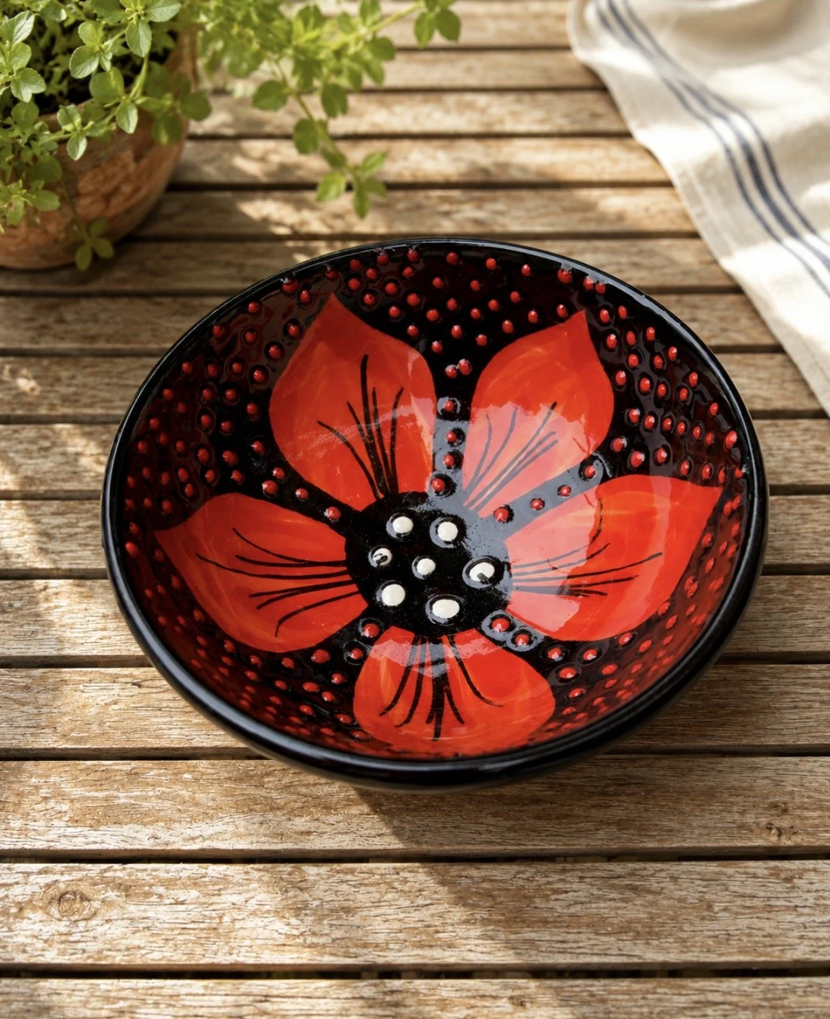 Handmade Spanish Ceramic Small Bowl
