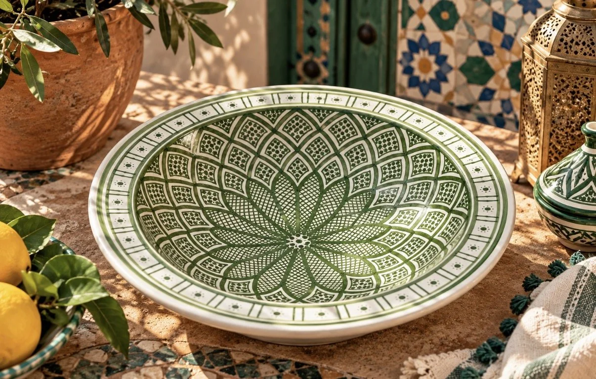 Tunisian Serving Bowl