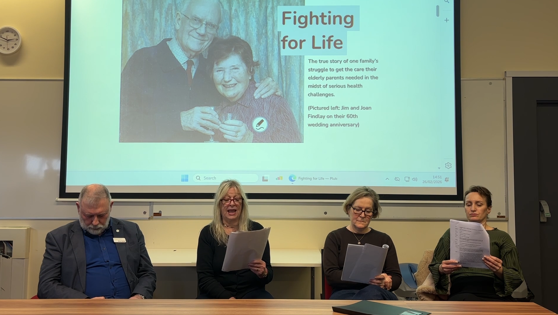 Fighting for Life at Salford University