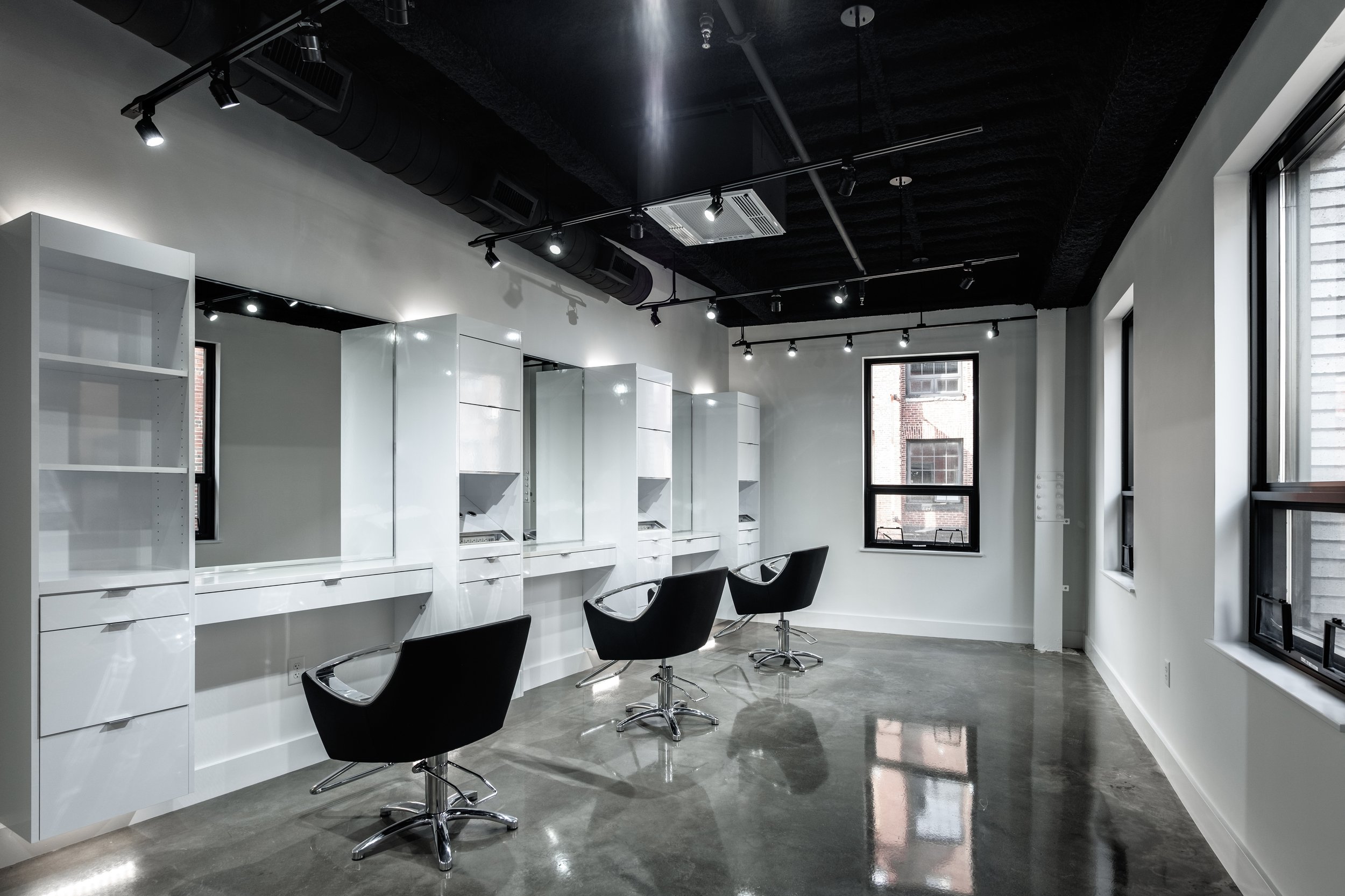 Boutique South End all-inclusive Salon space for rent