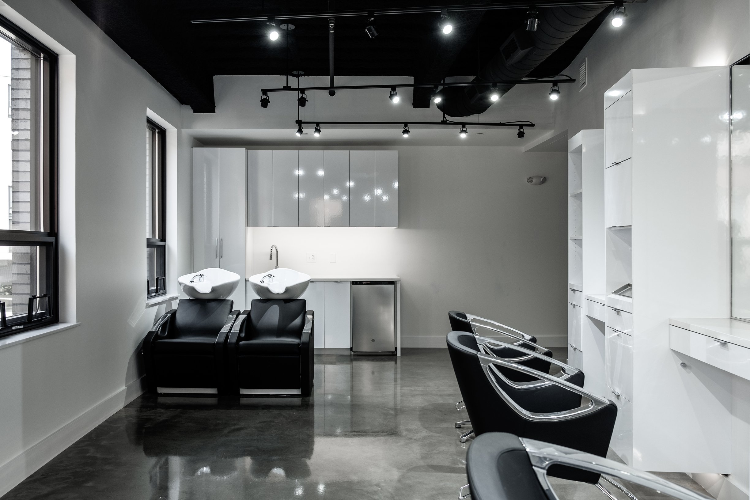 Area 56 The Factory South End all-inclusive modern Salon studio for lease