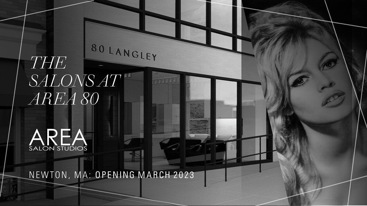 NEW LOCATION. Area 80 is Coming to Newton Center in 2023! Offering Luxury Salon Studios for Discerning Salon Entrepreneurs. Inquire for More Information and Reservation Details

#newtonhair #newtonhairstylist #newtonhairsalon #bostonhairstylist #bost