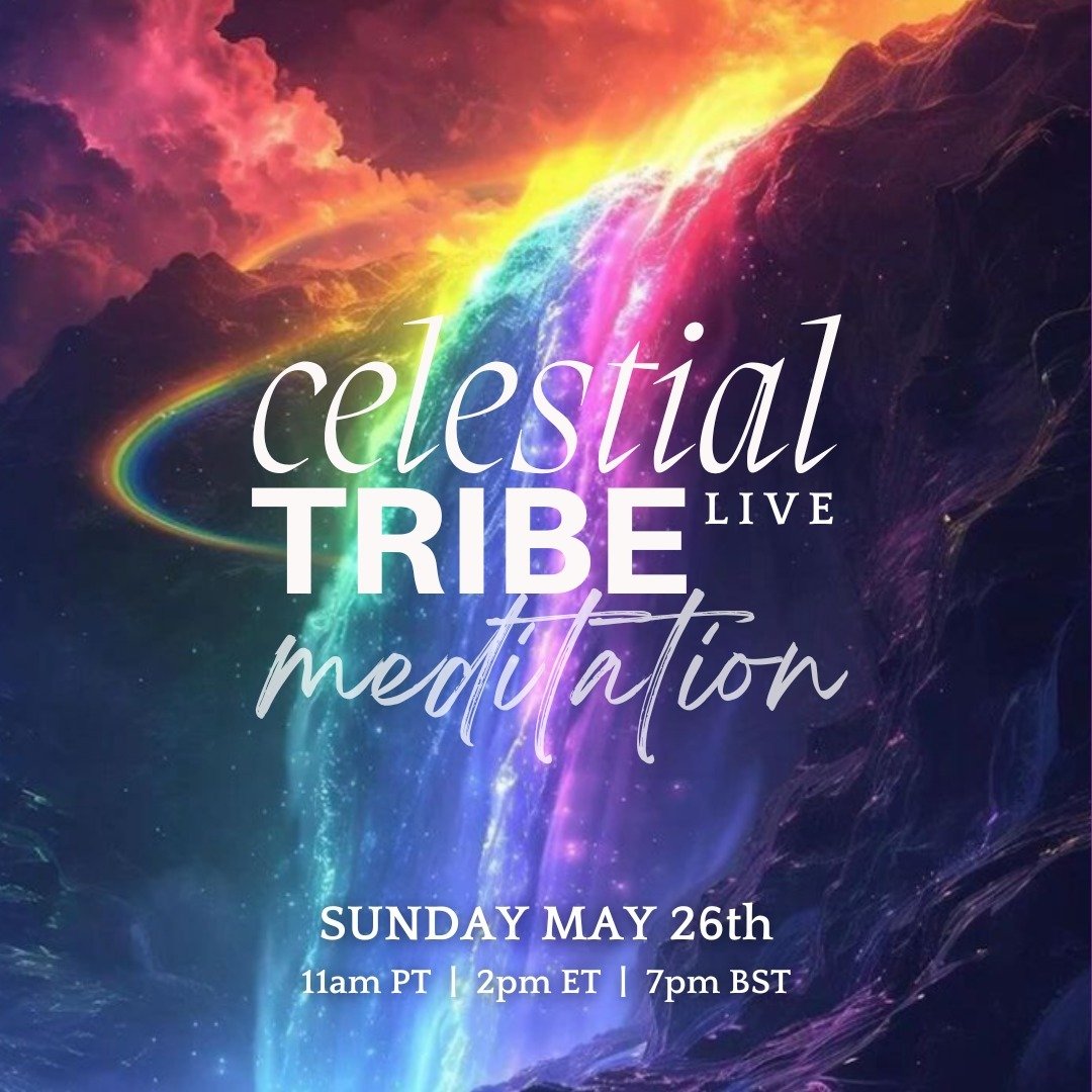 Join me TOMORROW, Sunday May 26th!! Prepare to re-align your energy system and get your chakras spinning as I lead a magical LIVE guided meditation where we will connect to the realms of light and journey into a world of celestial colour! 🌈
Get read