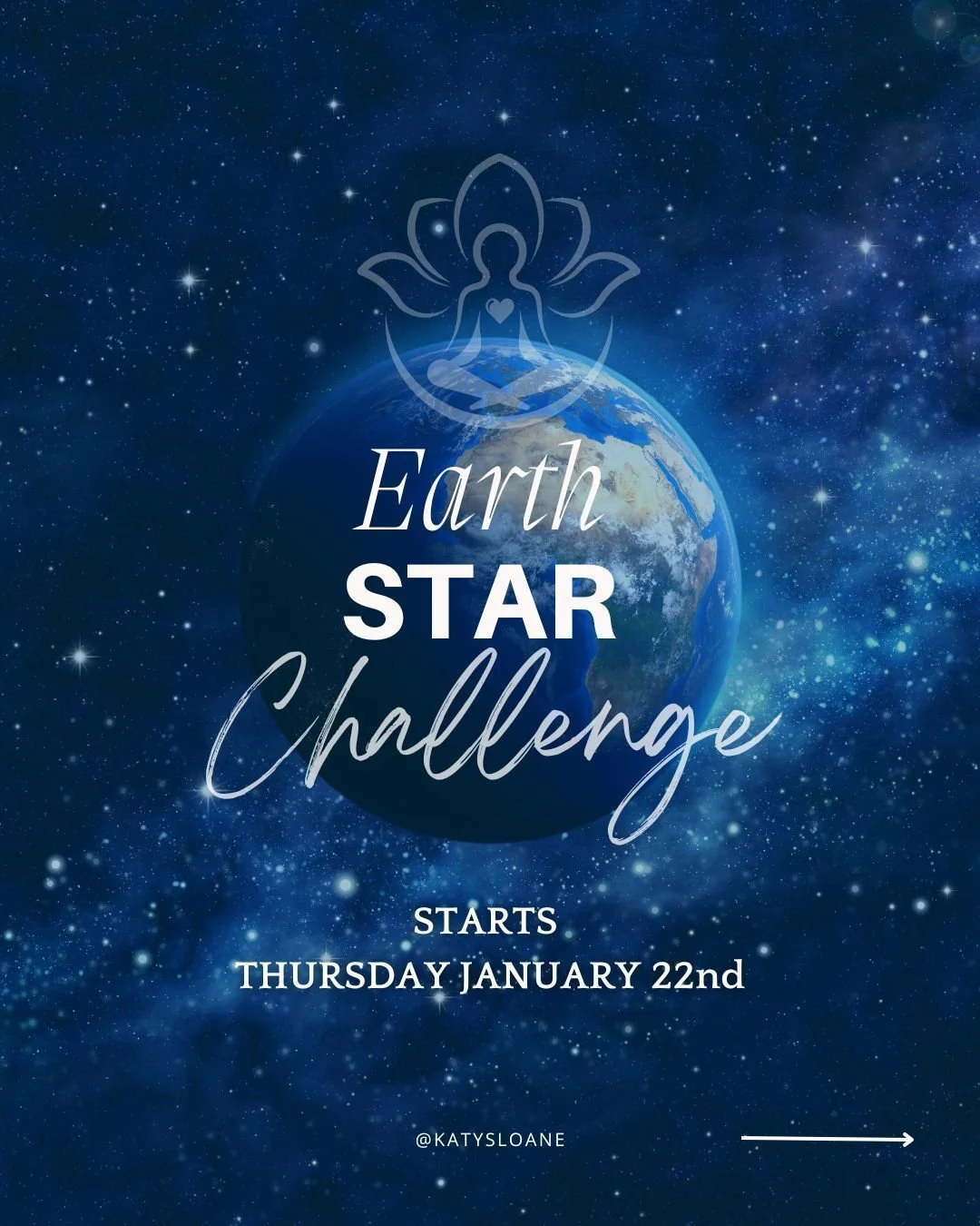 💫My FREE Earth Star Challenge kicks off TODAY!! The numerology is SO aligned ✨Jan 22nd to 2/2&hellip;expect 11 days of magic!!!⚡

The challenge is super simple with just two 11 minute guided meditations each day. One in the morning and one in the ev