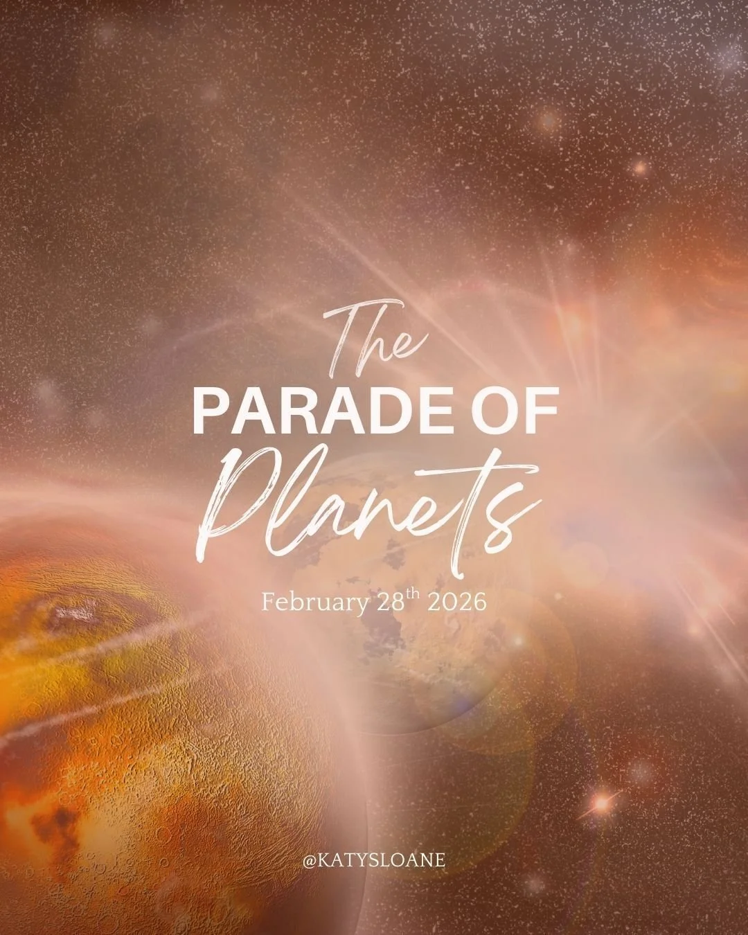 ⚡️ENERGY UPDATE⚡️This week we have the parade of planets, Mercury in Retrograde and Pisces season is in full swing! ♓

The parade of planets brings a powerful window of energy for us to tune into, and with the water energy of Pisces we get to really 